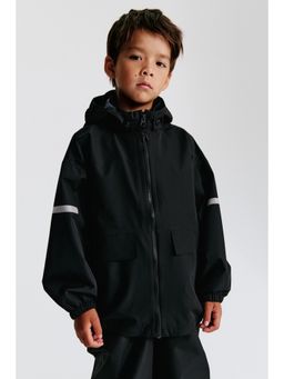 H&M - Boys Black Rain Jacket