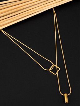 E2O - Women Gold-Plated Layered Necklace