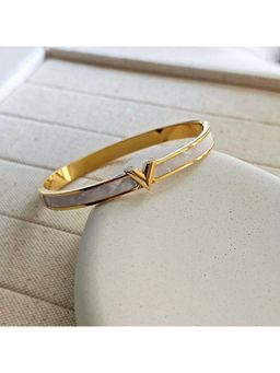 TAAHIRA JEWELLERY - 18K Gold Plated Ellie Bangle Bracelet