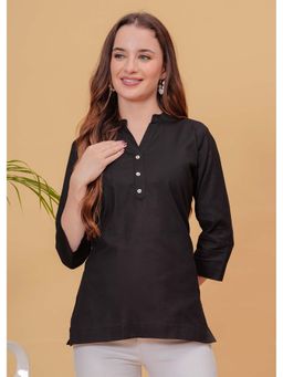 Kipek - Womens Black Solid Top