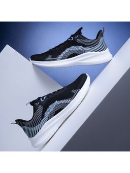 Red Tape - Men Textured Black Walking Shoes