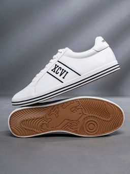 Red Tape - Men Solid White Sneakers