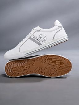 Red Tape - Mens Solid White/grey Sneaker