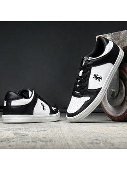 Red Tape - Men's Solid White & Black Sneaker