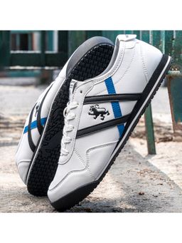 Red Tape - Mens Solid White Sneakers