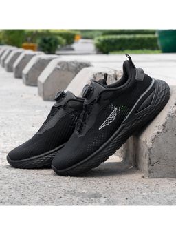 Red Tape - Mens Textured Black Walking Shoes