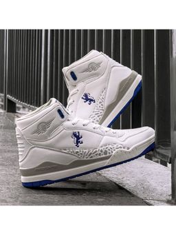 Red Tape - Mens Solid White Sneakers