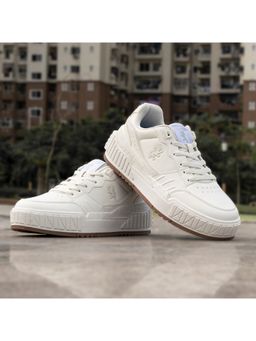 Red Tape - Mens Solid Off White Sneakers