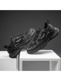 Red Tape - Mens Textured Black Walking Shoes