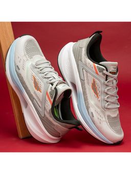 Red Tape - Men Textured Grey Athleisure Walking Shoes