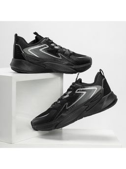 Red Tape - Mens Textured Black Walking Shoes