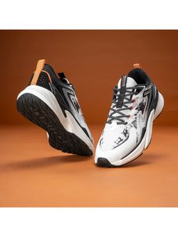 Red Tape - Men's Textured White Walking Shoes
