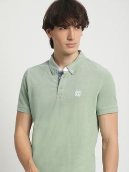The Bear House - Mens Solid Regular Fit Pilot-Shirt