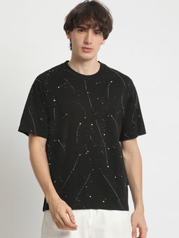 The Bear House - Men Solid Round Neck Solid T-Shirt