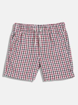 Tommy Hilfiger - Boys Checks Regular Fit Cotton Short - Multi-Color