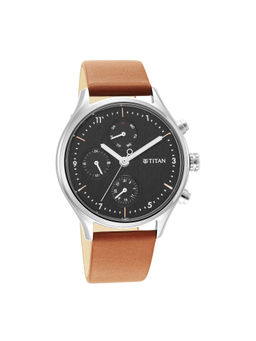 Titan - Neo Gents 1803SL02 Black Dial Color Analog Watch for Men