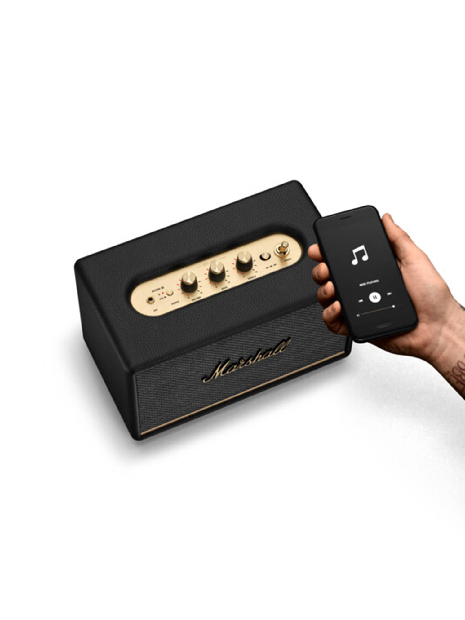 Buy Marshall Acton III Bluetooth Home Speaker, Black Online