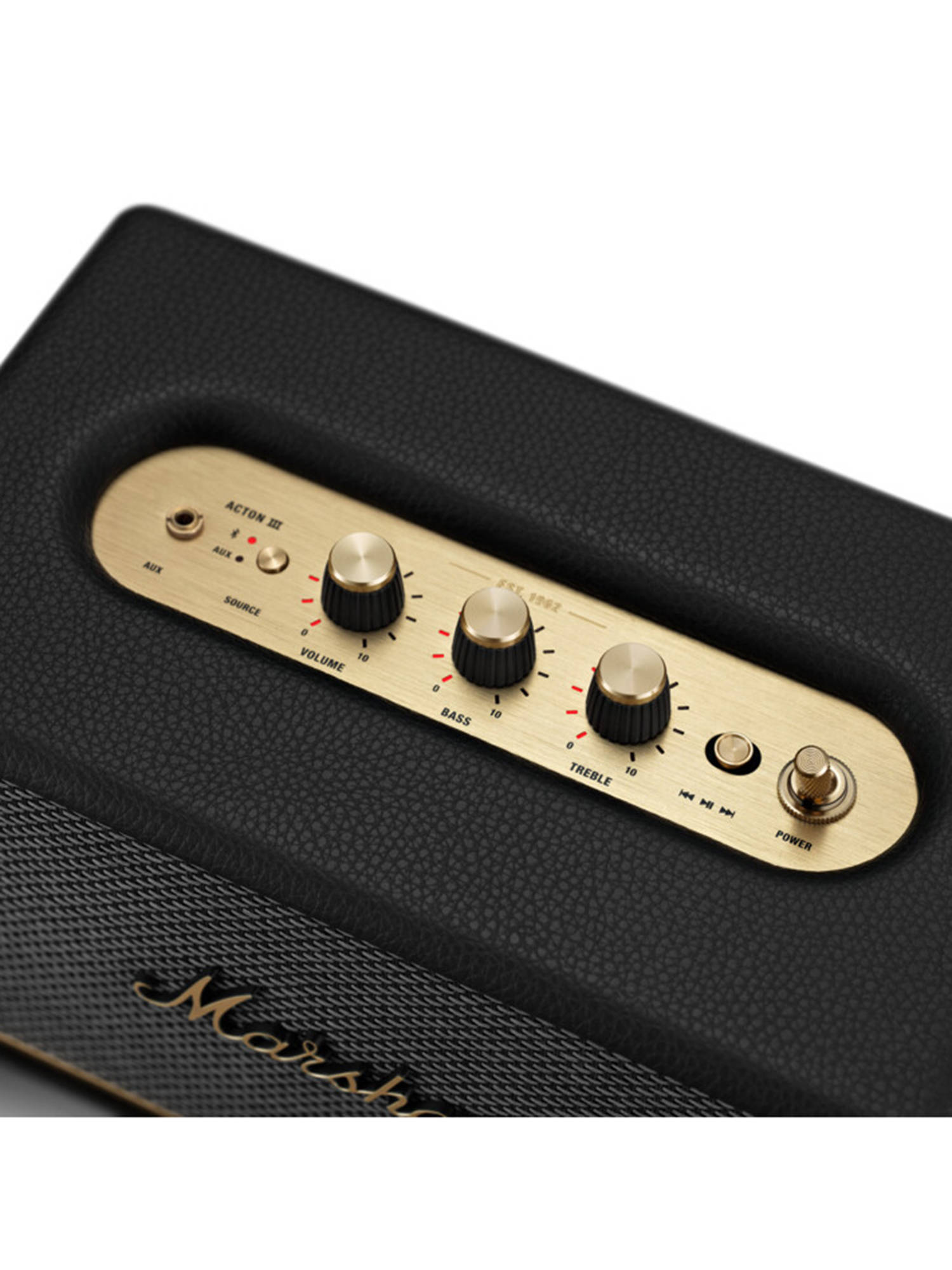 Buy Marshall Acton III Bluetooth Home Speaker, Black Online
