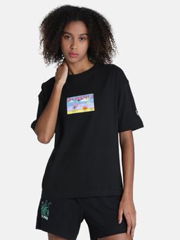 Puma - Downtown Graphic Womens Black T-Shirt