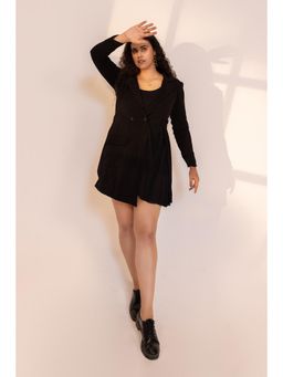 RITIKA GUPTA - Black Venice Blazer Dress