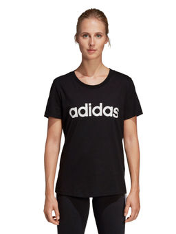 adidas - W E LIN SLIM Black Walking T-Shirt