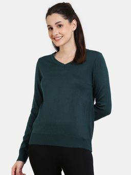Zivame - Comfy Knits Loungewear Top - Atlantic Deep