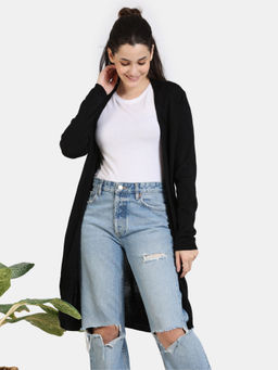 Zivame - Comfy Knits Shrug - Black
