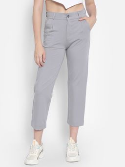 CRIMSOUNE CLUB - Womens Grey Trousers