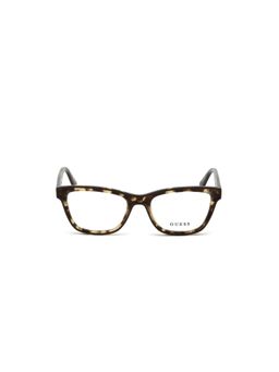 Guess - Eyewear for Women with Shiny Dark Brown Demi Acetate Frame (51)
