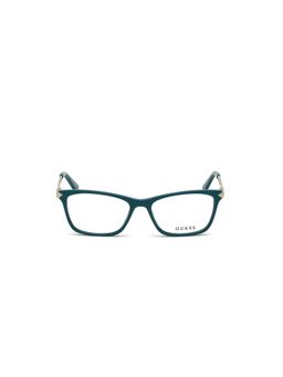 Guess - Eyewear for Women with Shiny Blue Gold Glitter Acetate Frame (51)