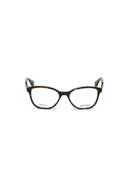 Guess - Eyewear for Women with Shiny Brown Demi Acetate Frame (51)