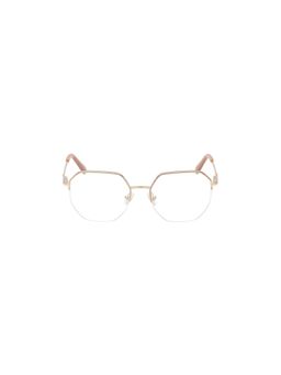 Guess - Eyewear for Women with Shiny Light Gold Alloy Metal Frame (52)