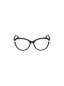 Guess - Eyewear for Women with Shiny Black-Silver Acetate Frame (55)