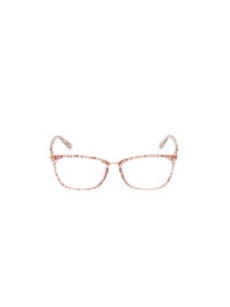 Guess - Eyewear for Women with Shiny Crystal Pink Glitter Rose Gold Alloy Metal Frame (54)