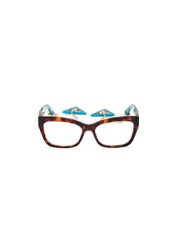 Guess - Eyewear for Women with Shiny Brown Demi Acetate Frame (54)