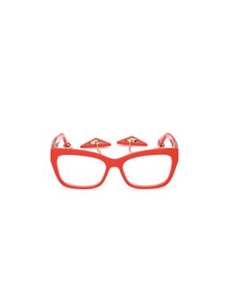 Guess - Eyewear for Women with Shiny Red Acetate Frame (54)