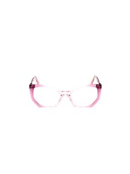 Guess - Eyewear for Women with Shiny Crystal Dark Pink Acetate Frame (52)