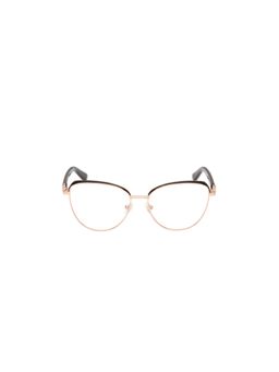 Guess - Eyewear for Women with Shiny Light Gold-Black Stainless Steel Frame (53)