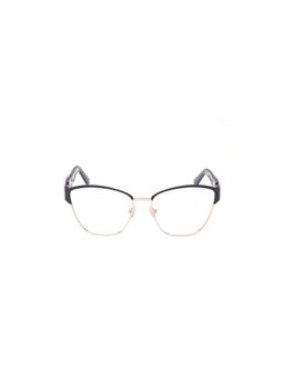 Guess - Eyewear for Women with Matt Navy Blue Light Gold Stainless Steel Frame (54)