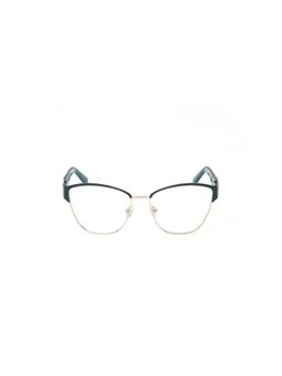 Guess - Eyewear for Women with Matt Green-Shiny Light Gold Stainless Steel Frame (54)