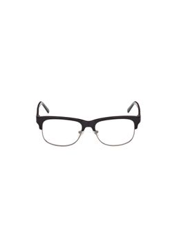 Guess - Eyewear for Men with Shiny Black Dark Gun Acetate Frame (55)