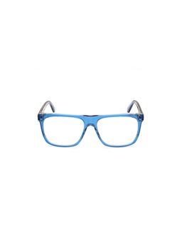 Guess - Eyewear for Men with Shiny Crystal Blue Acetate Frame (56)