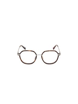 Guess - Eyewear for Men with Shiny Dark Brown Demi Dark Gun Acetate Frame (50)