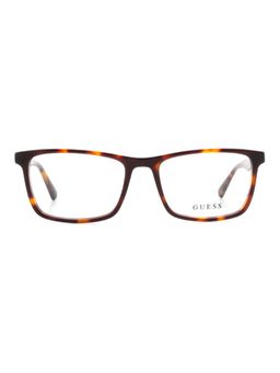 Guess - Eyewear for Men with Shiny Brown Demi Acetate Frame (53)