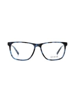 Guess - Eyewear for Men with Shiny Blue Demi Acetate Frame (54)
