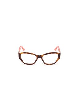 Guess - Eyewear for Women with Shiny Brown Demi Acetate Frame (51)
