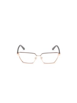 Guess - Eyewear for Women with Shiny Rose Gold Grey Alloy Metal Frame (55)