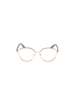 Guess - Eyewear for Women with Shiny Rose Gold Light Violet Alloy Metal Frame (53)