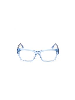 Guess - Eyewear for Women with Shiny Crystal Blue Acetate Frame (53)