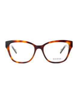 Guess - Eyewear for Women with Shiny Brown Demi Acetate Frame (53)